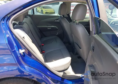 2013 Chevrolet Sonic Ltz Auto из США, поврежденный, VIN 1G1JE5SH1D4151118